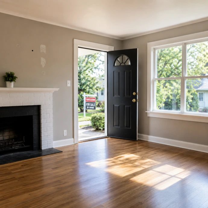 Empty room prepared for sale after cleanout near Highland Mills NY, Orange County, Dutchess County, Ulster County, Bergen County, Hudson Valley, Northern New Jersey, Sussex County, Connecticut, Fairfield County, Litchfield Hills, Rockland County, Westchester County