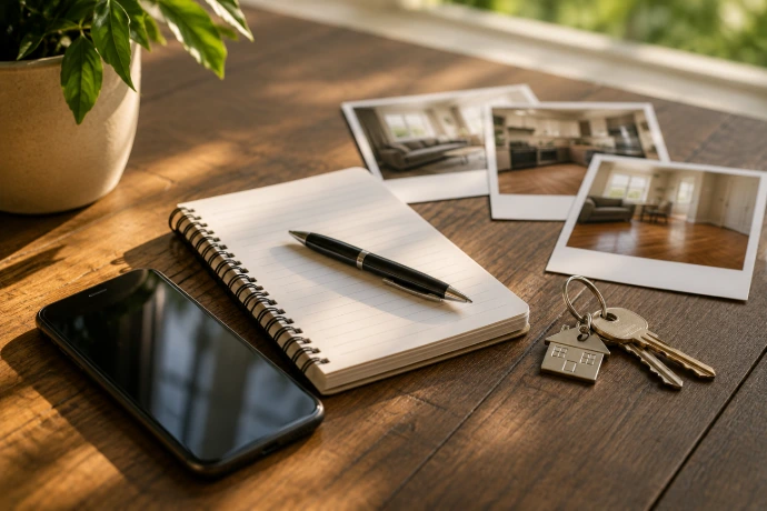 Phone notebook and house keys for cleanout quotes near Salisbury Mills NY, Orange County, Dutchess County, Ulster County, Bergen County, Hudson Valley, Northern New Jersey, Sussex County, Connecticut, Fairfield County, Litchfield Hills, Rockland County, Westchester County